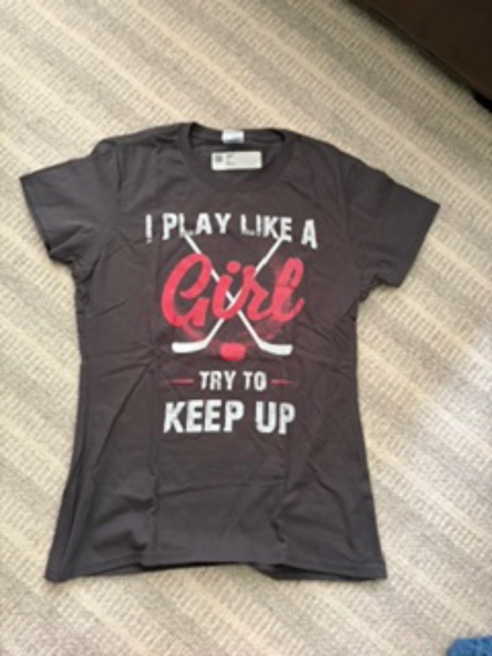 Women's hockey t shirt, small